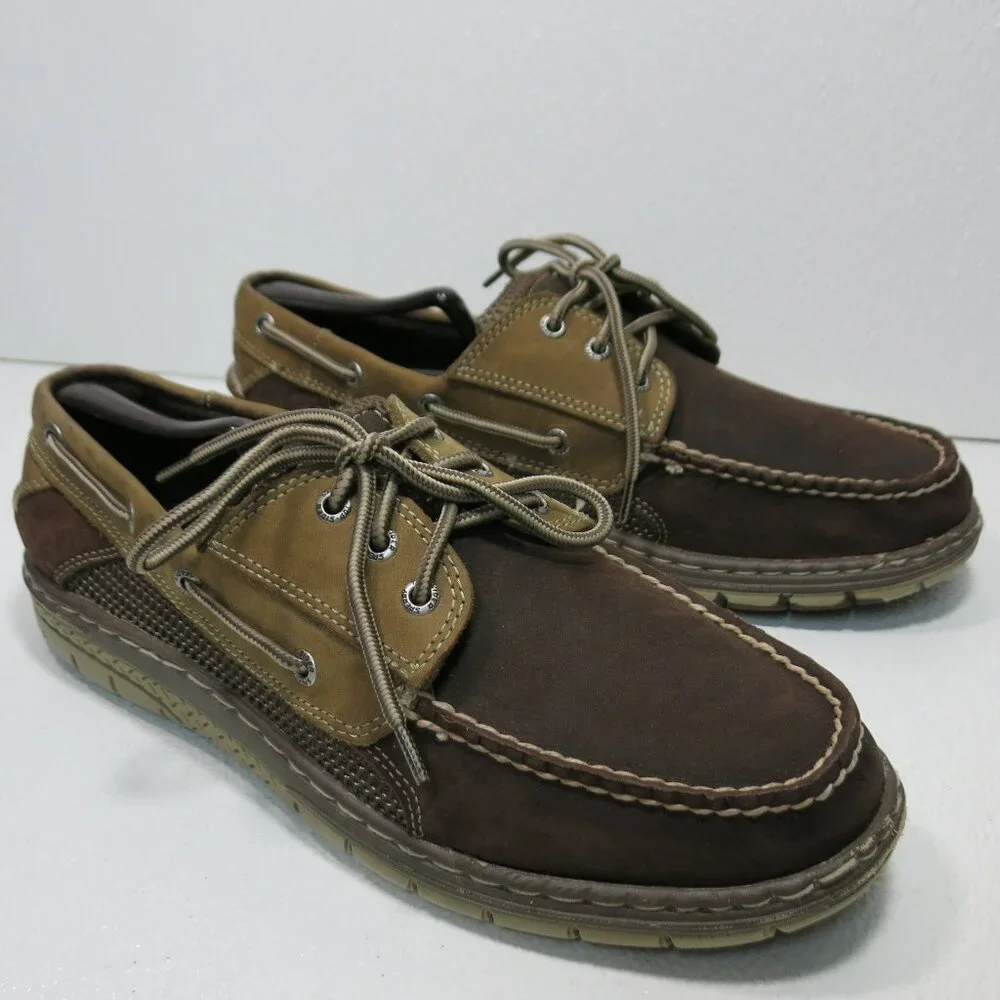 Sperry Top Sider Nubuck Leather Deck Boat Shoes Men's Footwear Zapatos 11.5 M